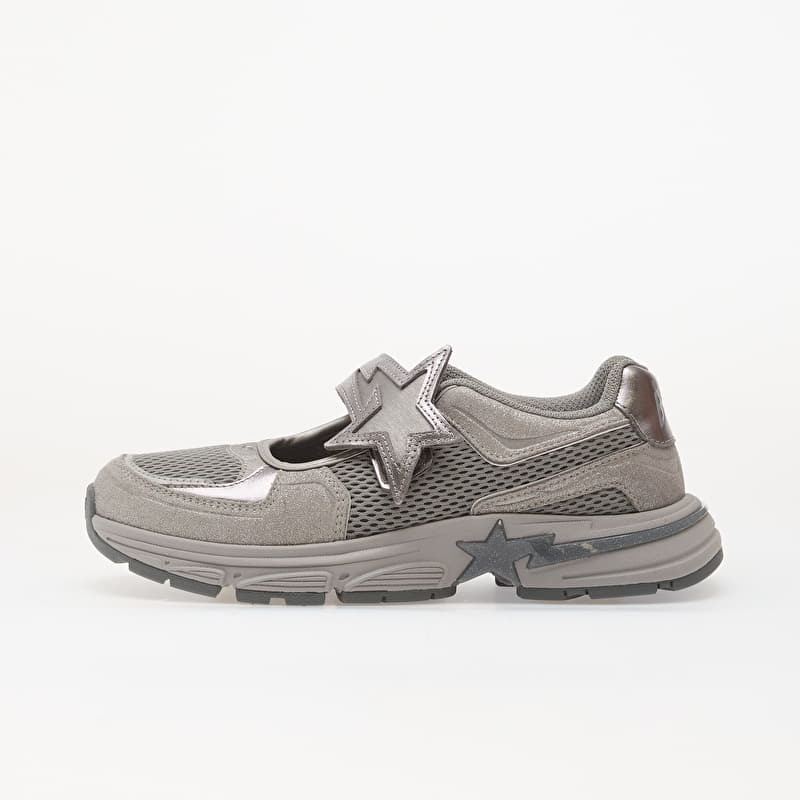 A Bathing Ape Shark Sta Mary Jane 1 Silver
