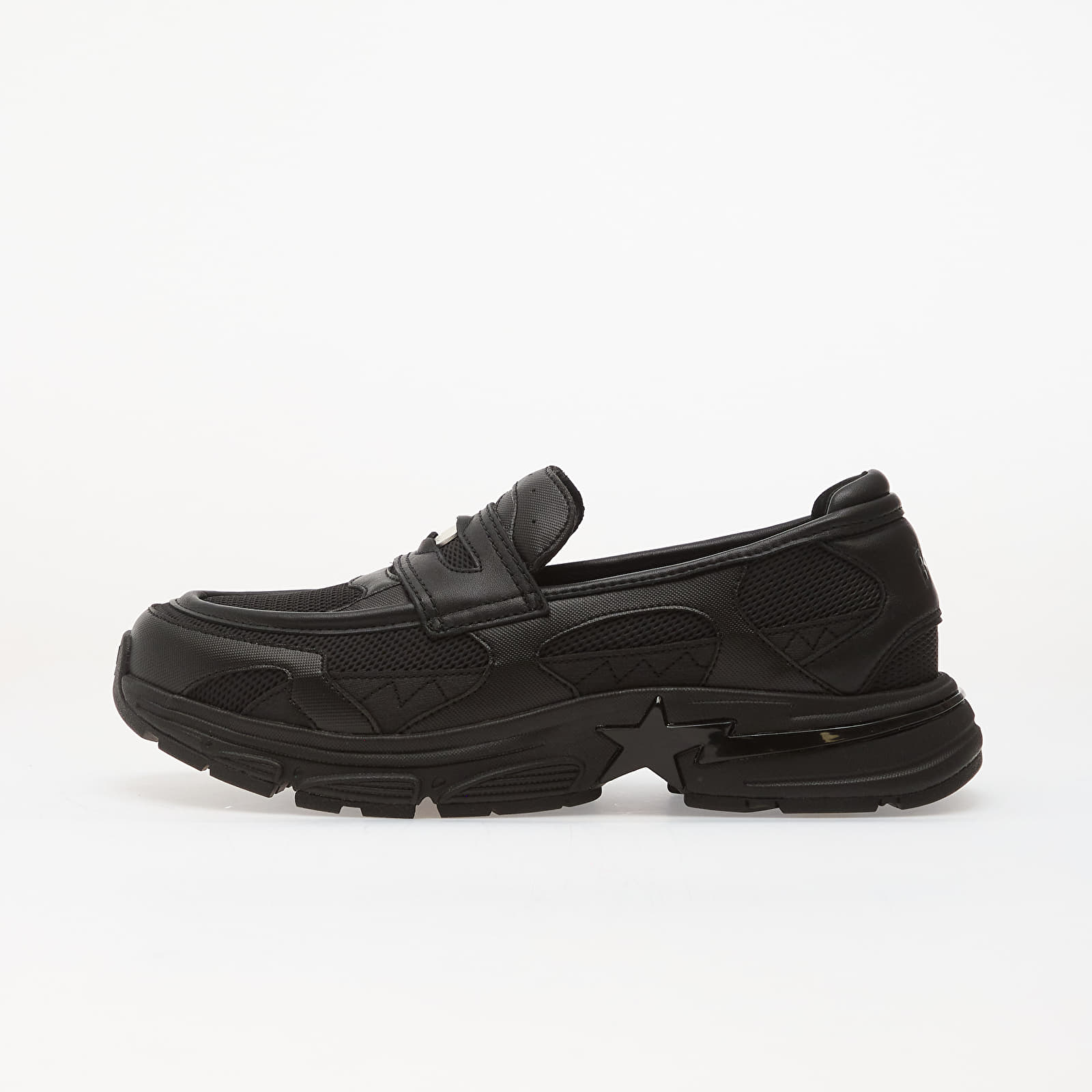 Men's shoes A Bathing Ape Shark Sta Loafer 1 Black