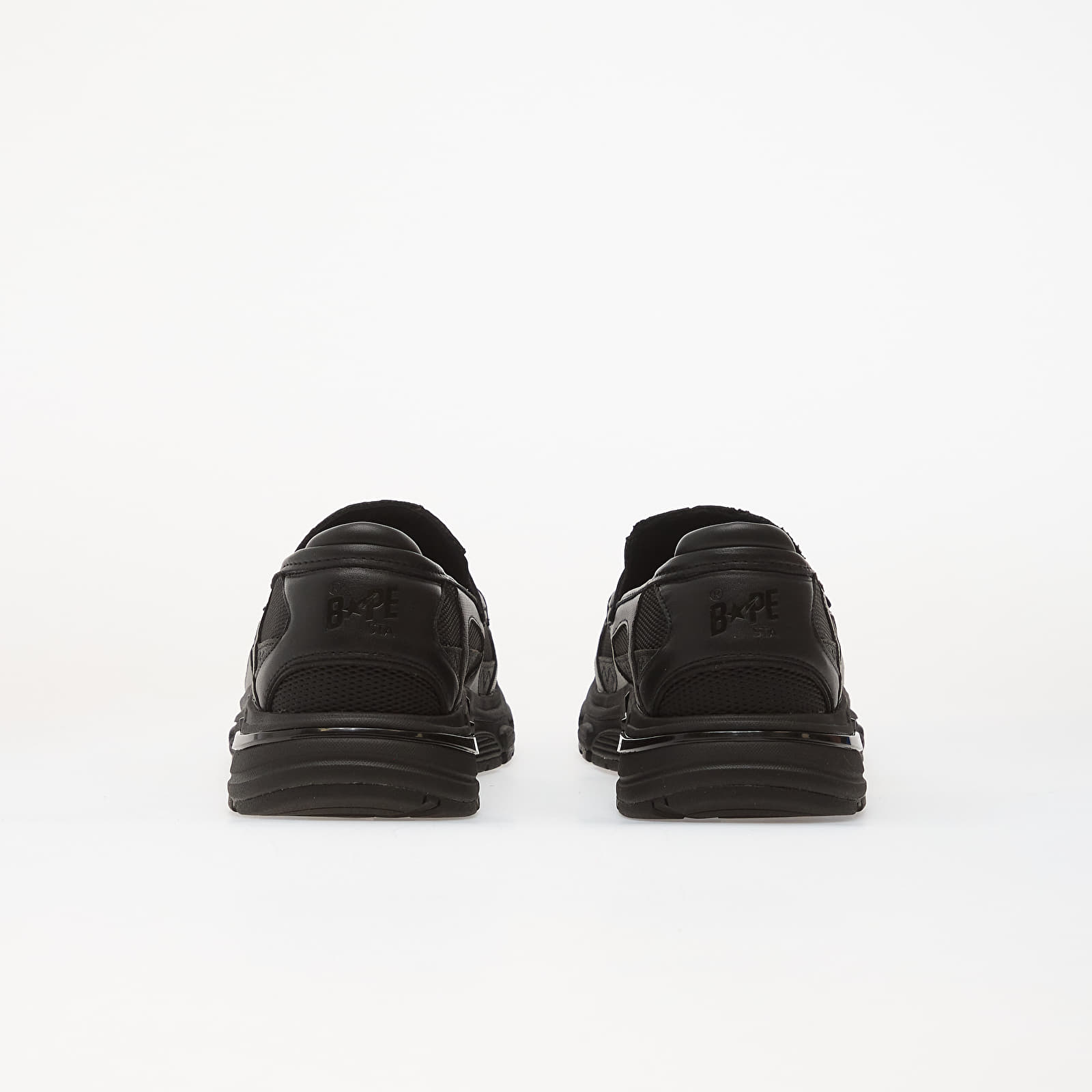 Men's shoes A Bathing Ape Shark Sta Loafer 1 Black