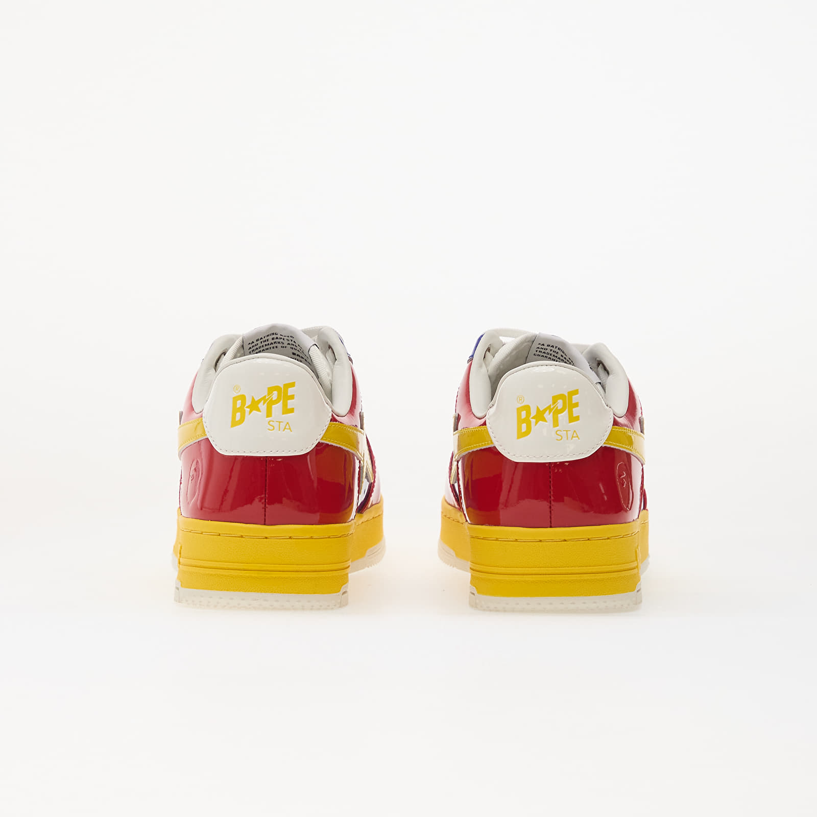 Herren Sneaker und Schuhe A Bathing Ape Bape Sta 6-4 Red