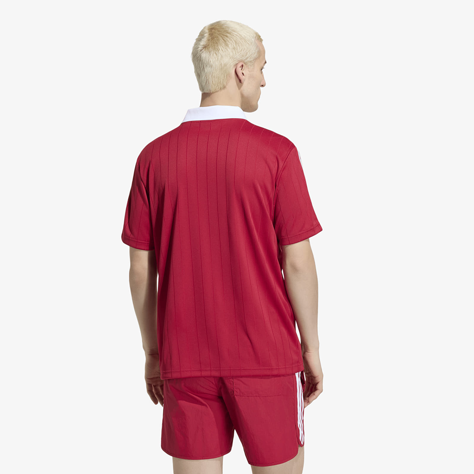 Men's jerseys adidas Drop Needle Jersey Team Victory Red/ White