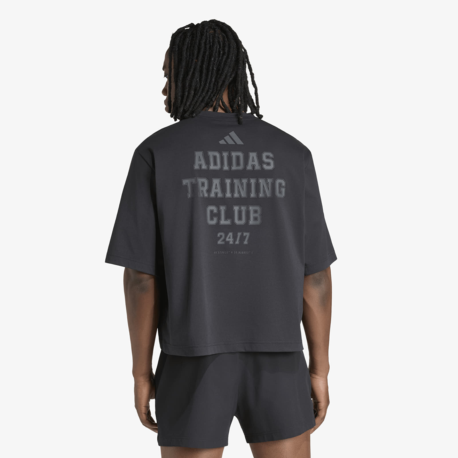 Men's T-shirts adidas D4t Primelift Short T-Shirt Black