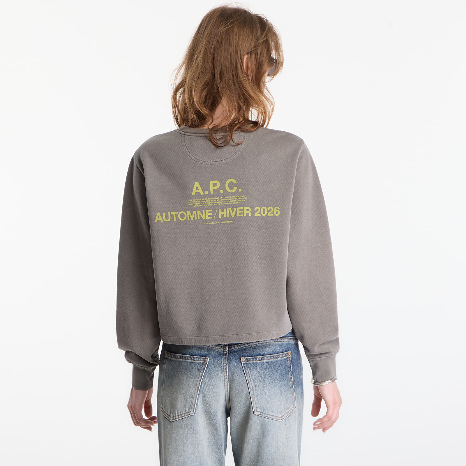 Hoodies and sweatshirts  A.P.C. Sweatshirt Apc Automne26 Gray