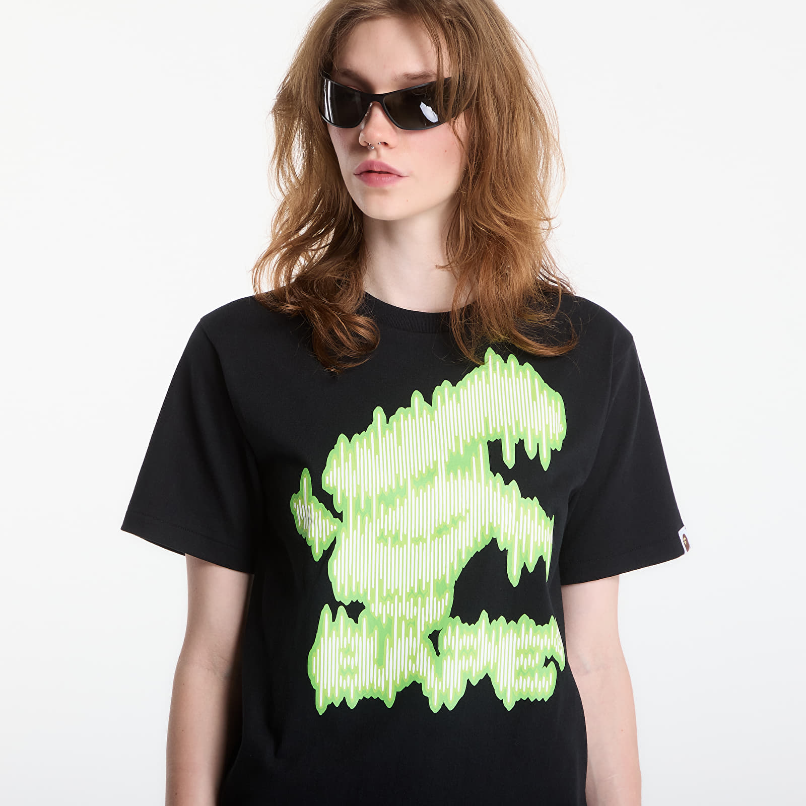 T-shirts  A Bathing Ape Noisy Bape Logo Tee UNISEX Black