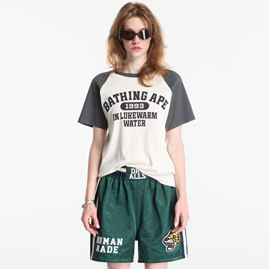 A Bathing Ape Bathing Ape Raglan Tee UNISEX Charcoal