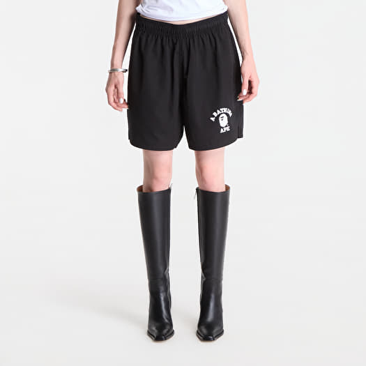 Korte broek A Bathing Ape College Beach Relaxed Fit Shorts UNISEX Black