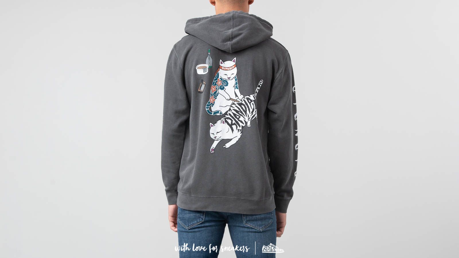 Ripndip hot sale tattoo hoodie