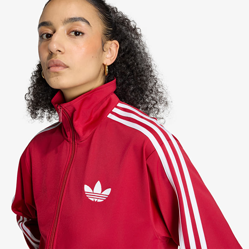 Firebird Jacket Ladies Adidas Tracksuit Top Adidas Firebird Track Top Loose Team Victory Red/ White Footshop
