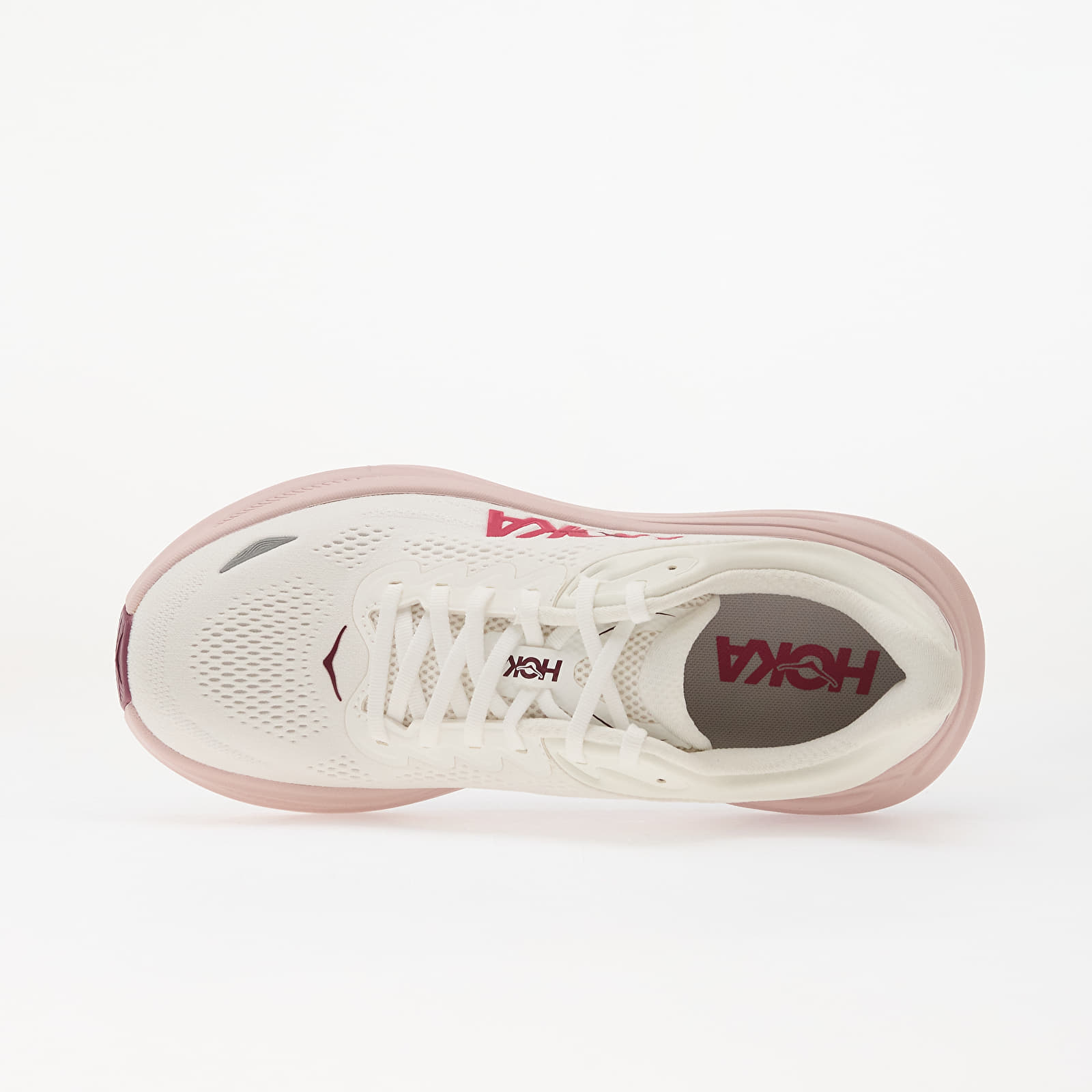 Женская обувь Hoka® W Bondi 9 White/ Pink Opal