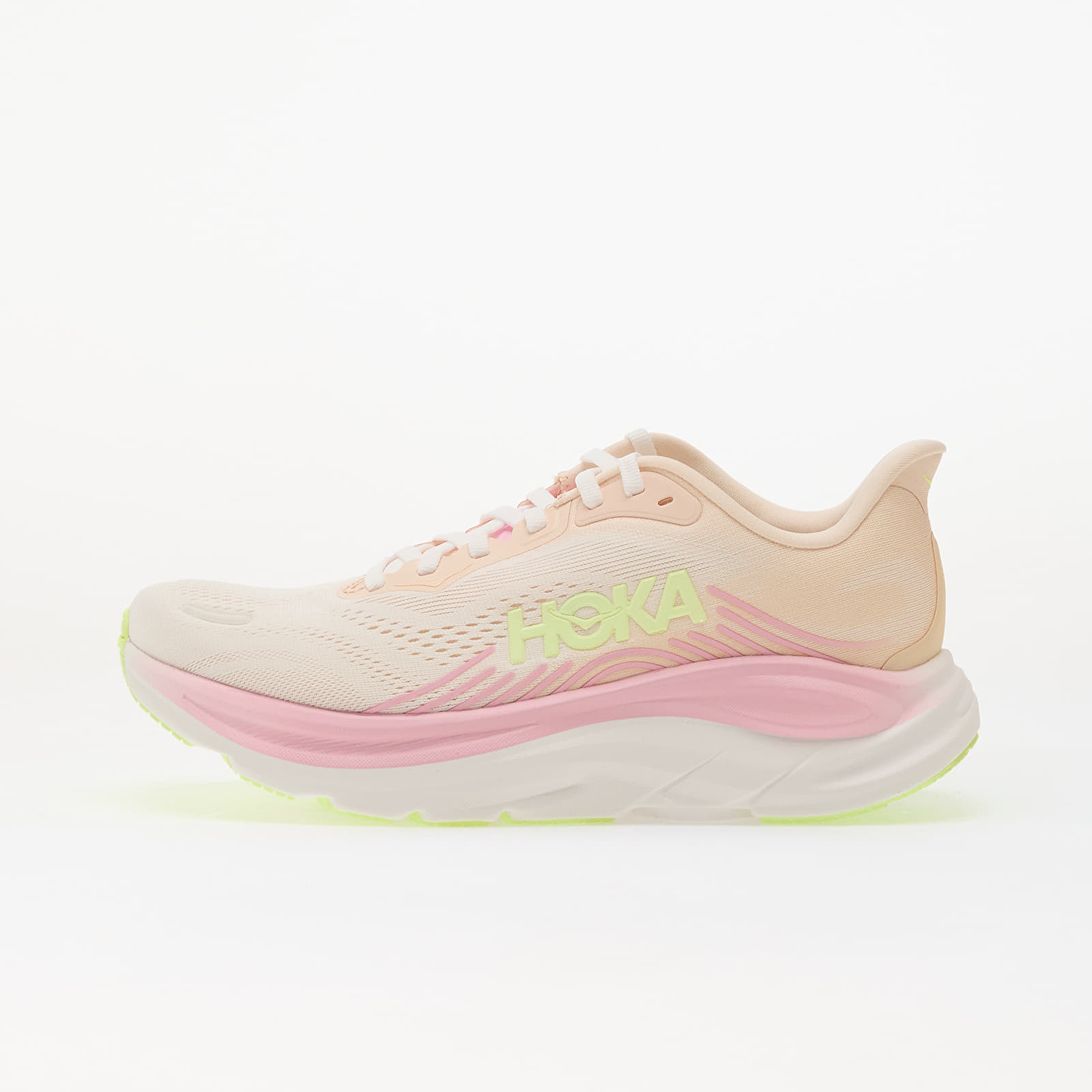 Chaussures et baskets femme Hoka® W Clifton 11 Tangerine Glow/ White