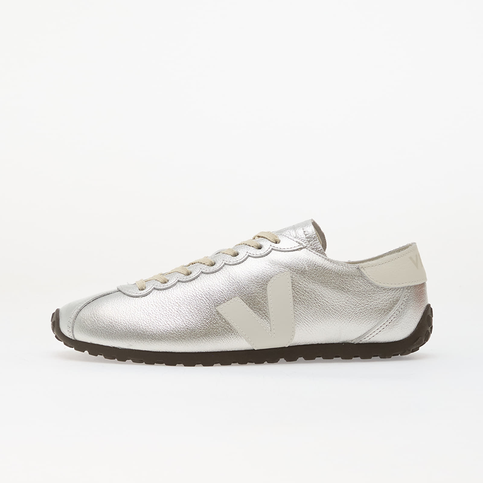 Women's shoes Veja Cateyes Leather Silver/ White