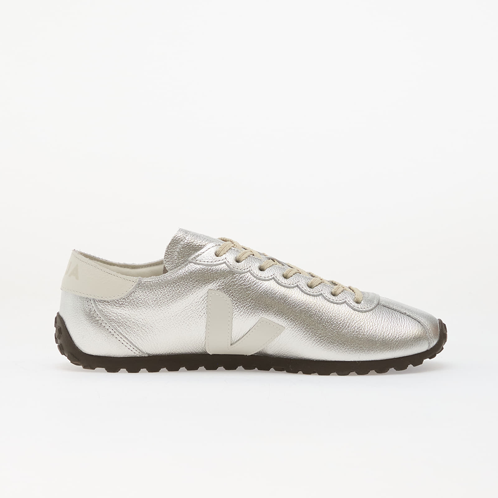 Women's shoes Veja Cateyes Leather Silver/ White