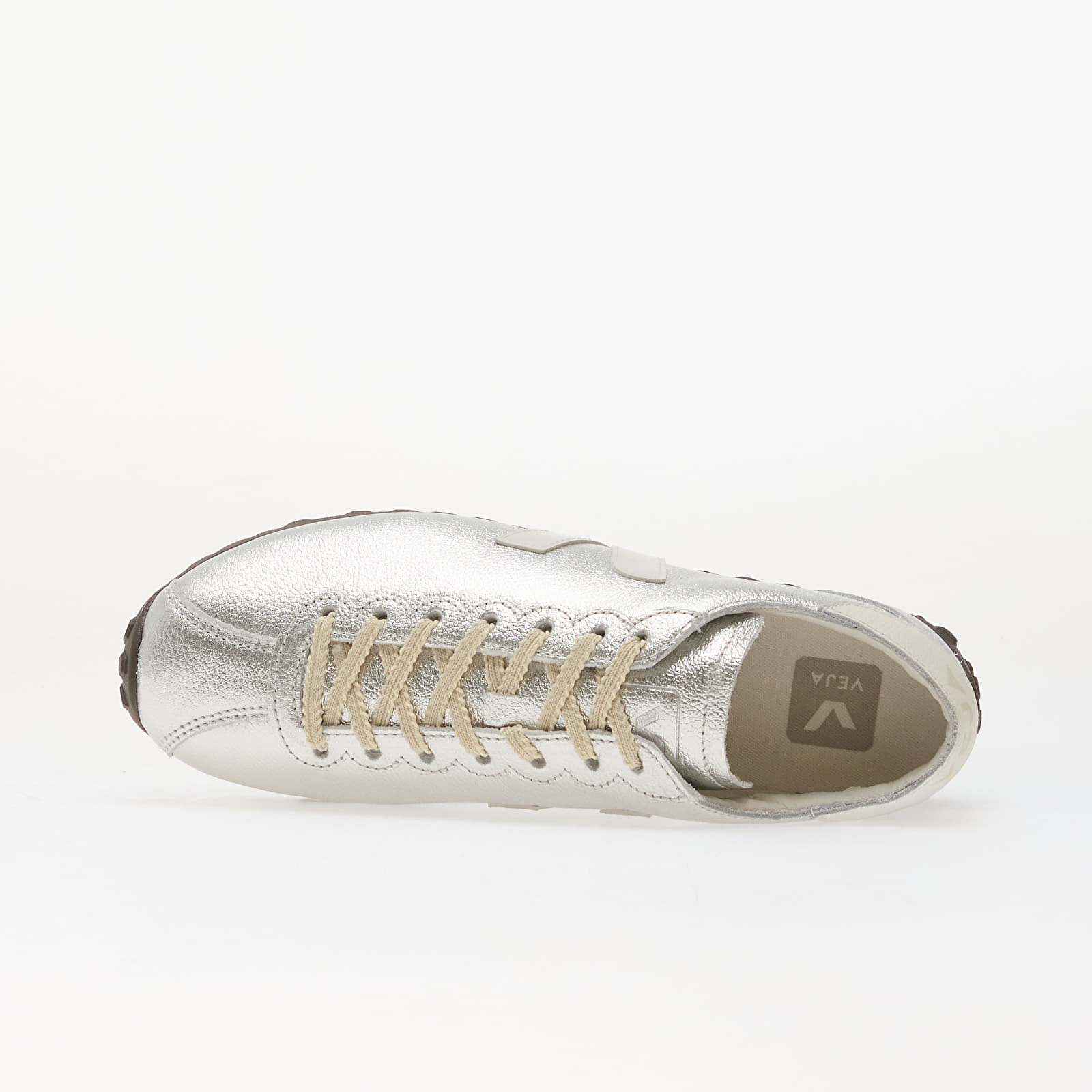 Women's shoes Veja Cateyes Leather Silver/ White