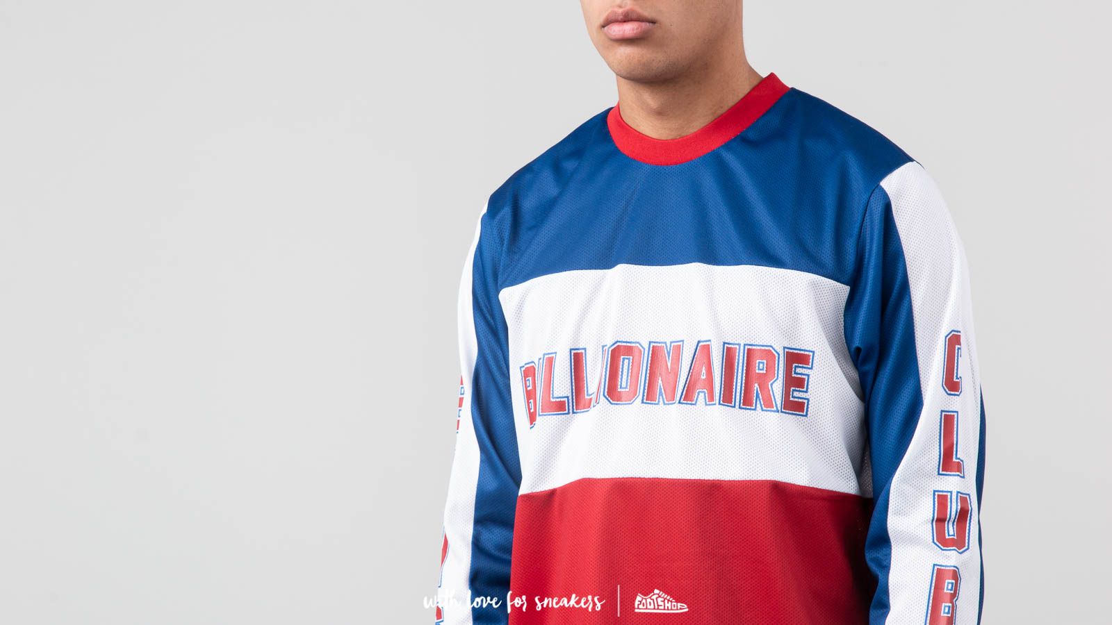Тениски и ризи Billionaire Boys Club BMX Long Sleeve Tee Blue