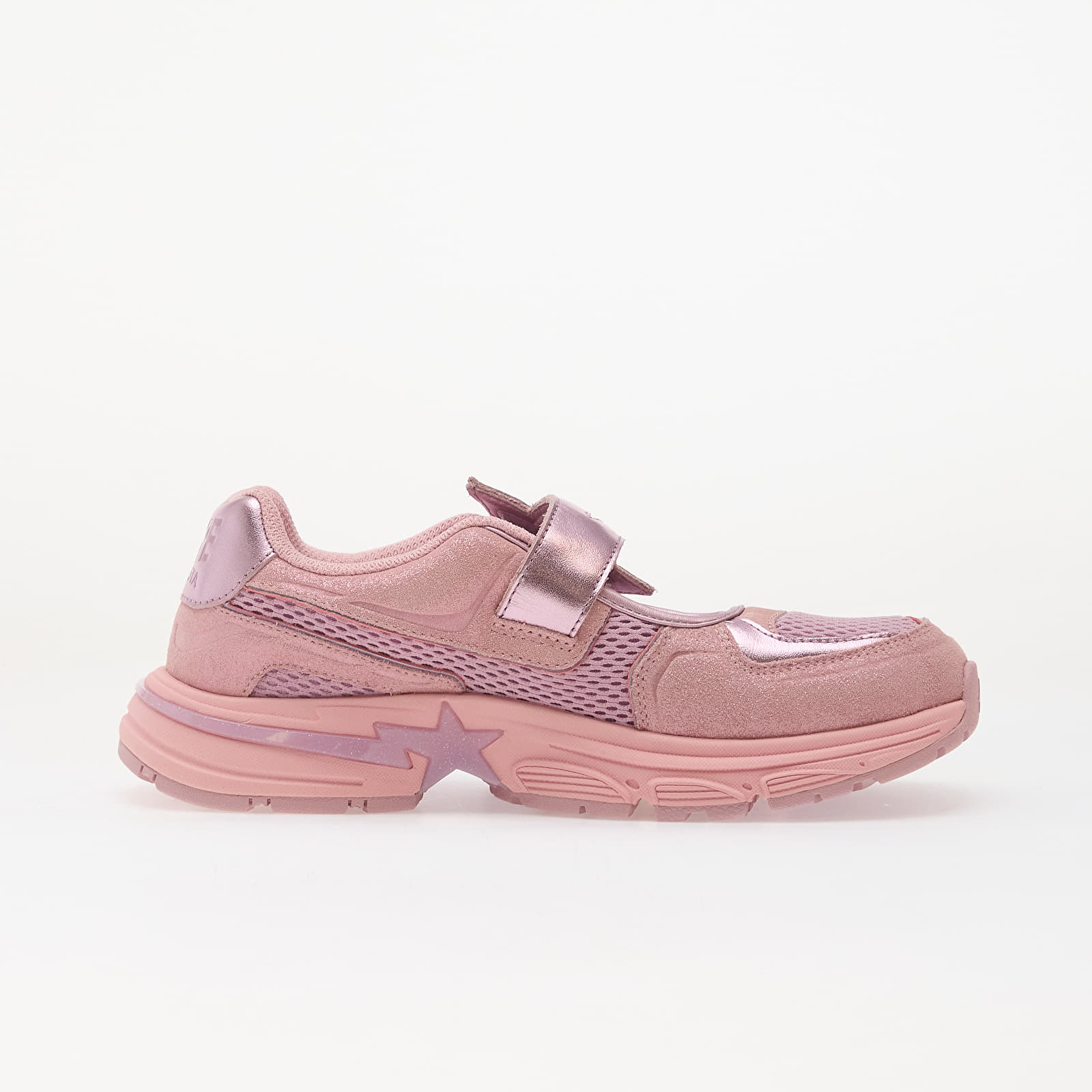 Women's shoes A Bathing Ape Shark Sta Mary Jane 1 Pink
