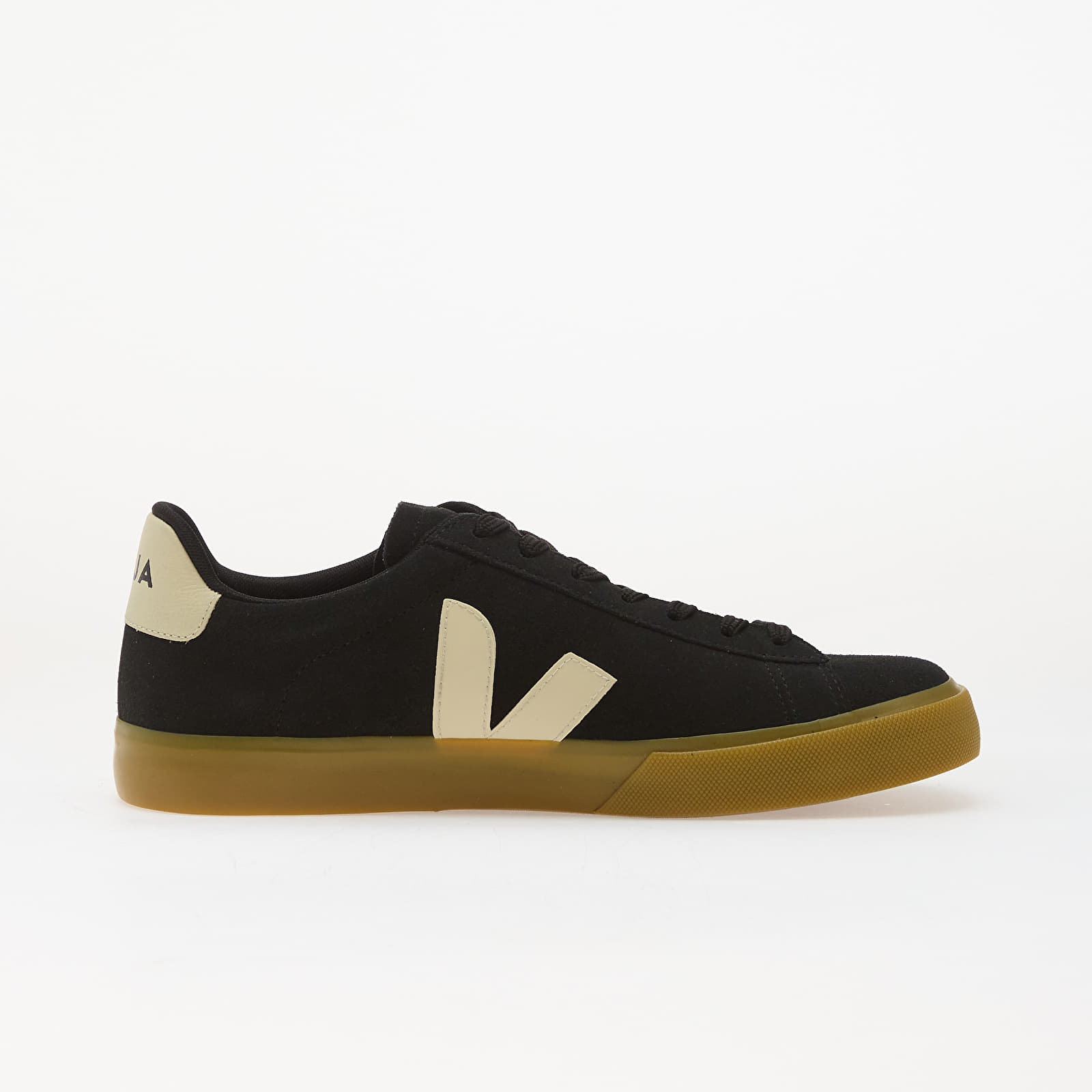 Жіноче взуття Veja Campo Suede Black/ Pierre/ Natural