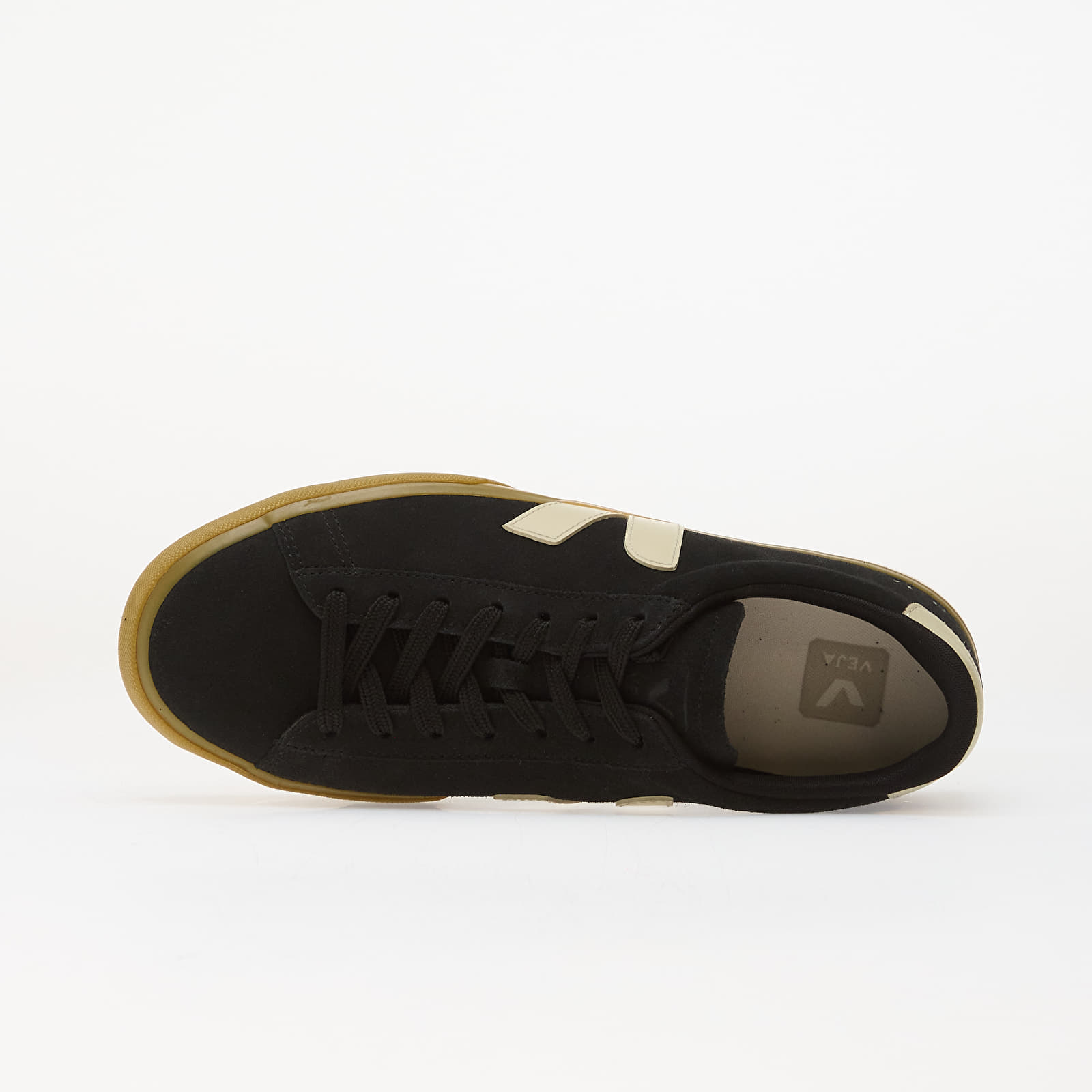 Жіноче взуття Veja Campo Suede Black/ Pierre/ Natural
