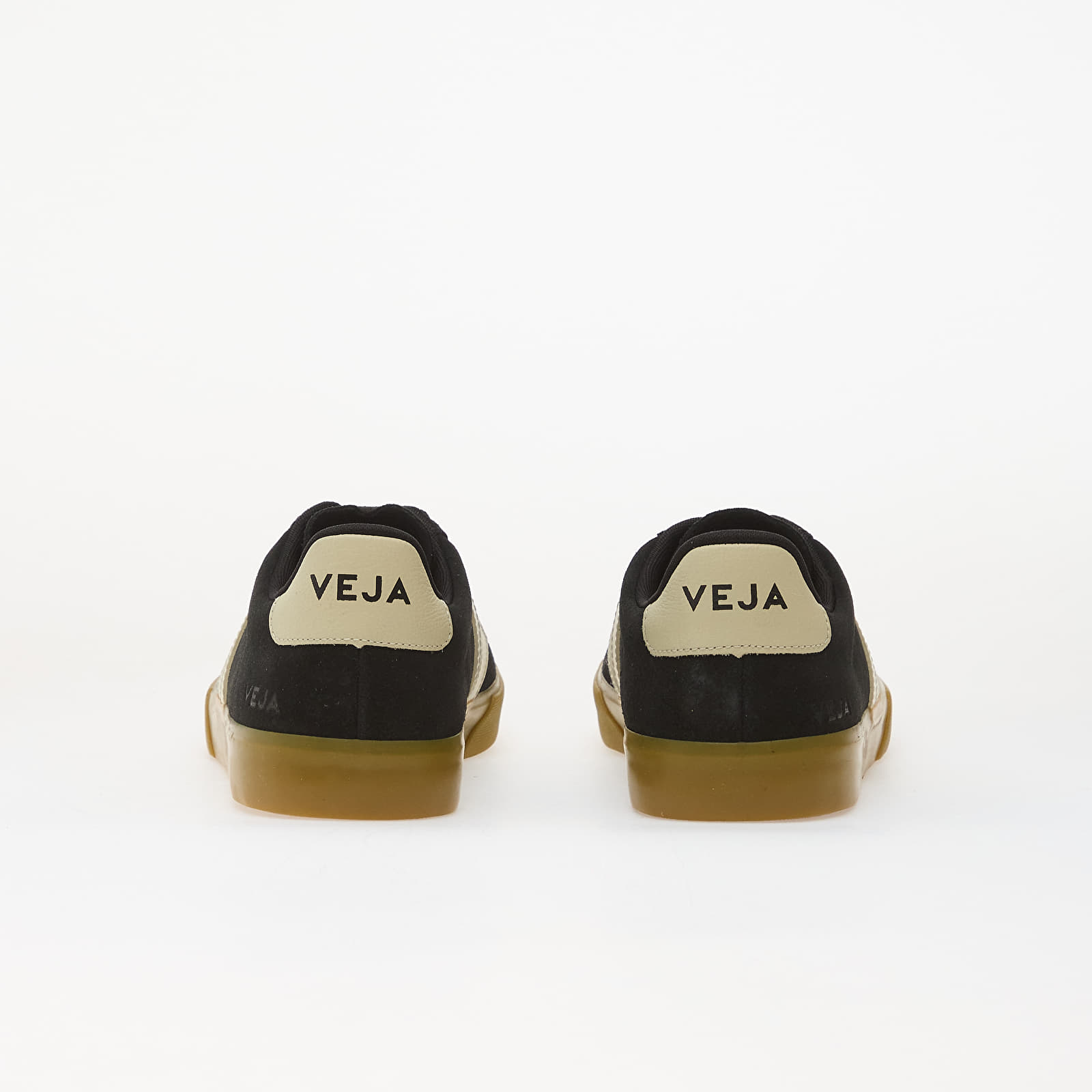 Жіноче взуття Veja Campo Suede Black/ Pierre/ Natural