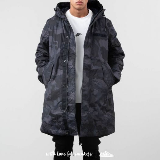 Nike top camo parka