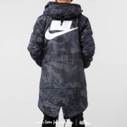 Nike on sale camo parka