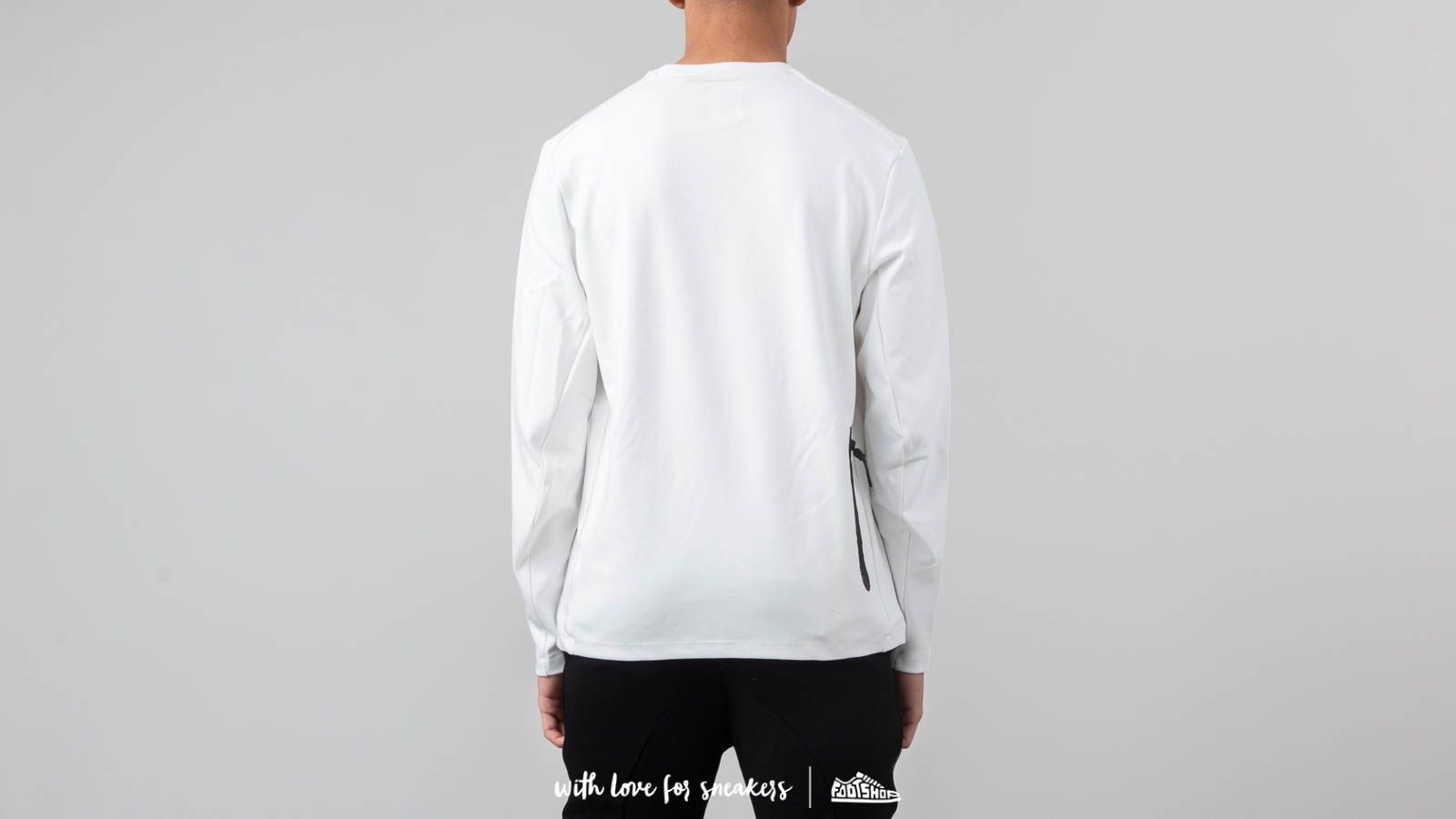 Tricouri Nike Sportswear Tech Longsleeve Tee White