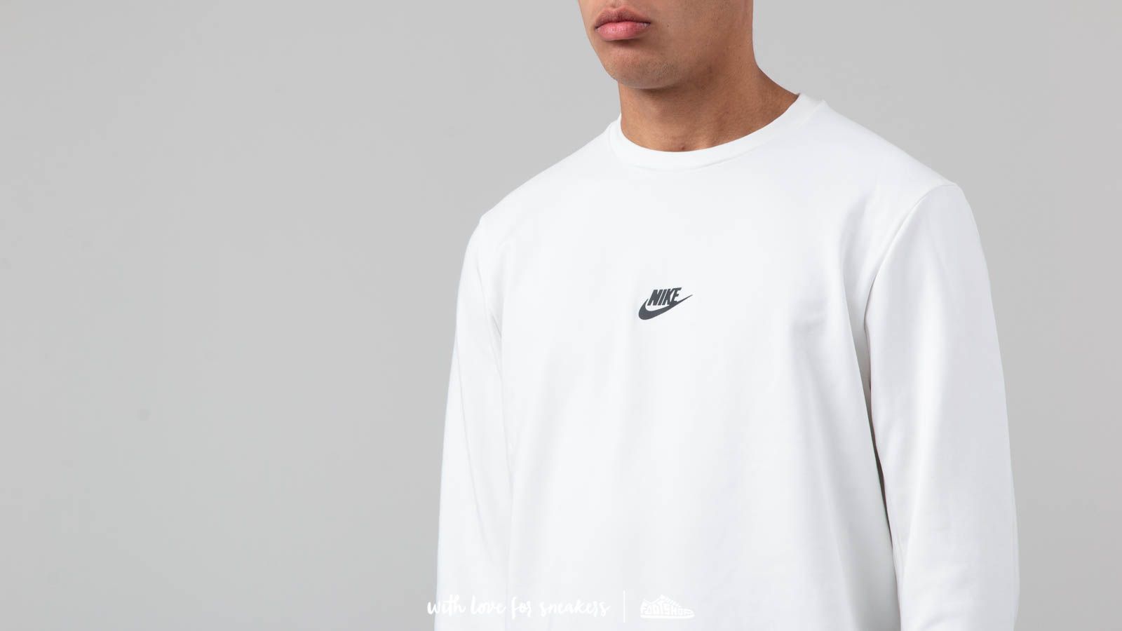 Tricouri Nike Sportswear Tech Longsleeve Tee White