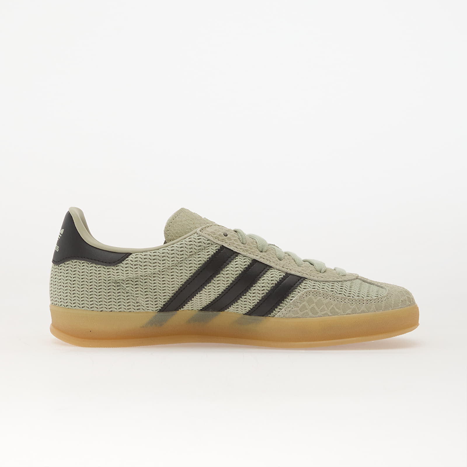Miesten kengät adidas Gazelle Indoor Halo Green/ Core Black/ Gum4