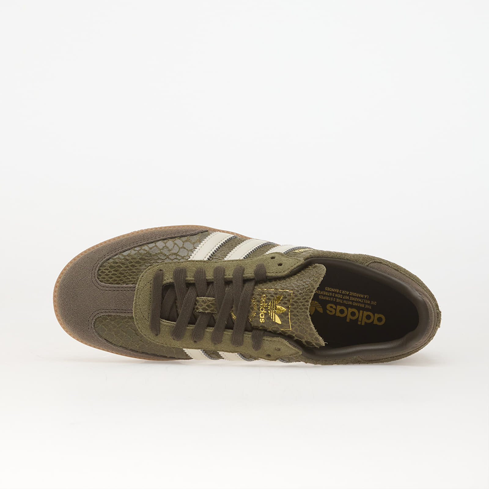 Chaussures et baskets homme adidas Samba OG Focus Olive/ Off White/ Gum4