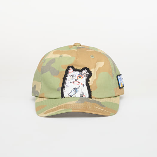 Cepure RIPNDIP Patchwork Dad Hat Camo