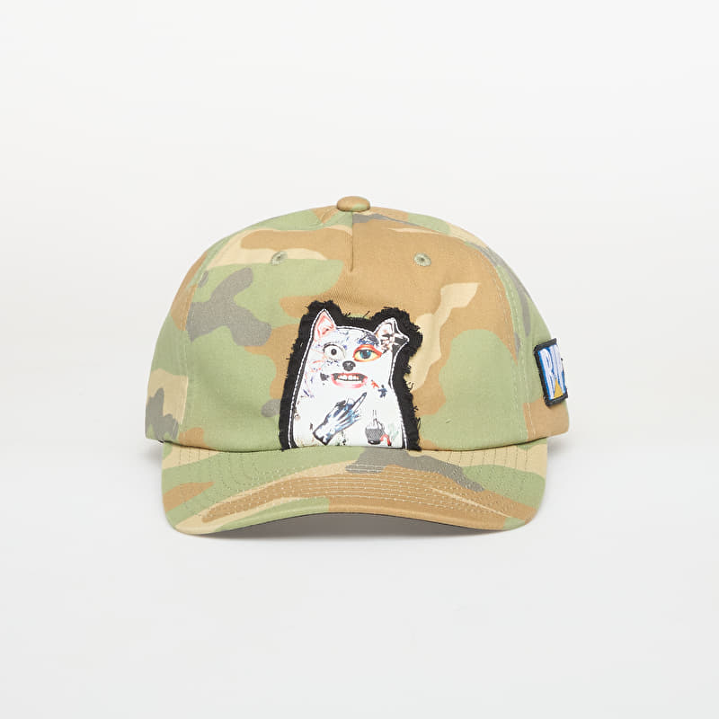 Шапка RIPNDIP Patchwork Dad Hat Camo