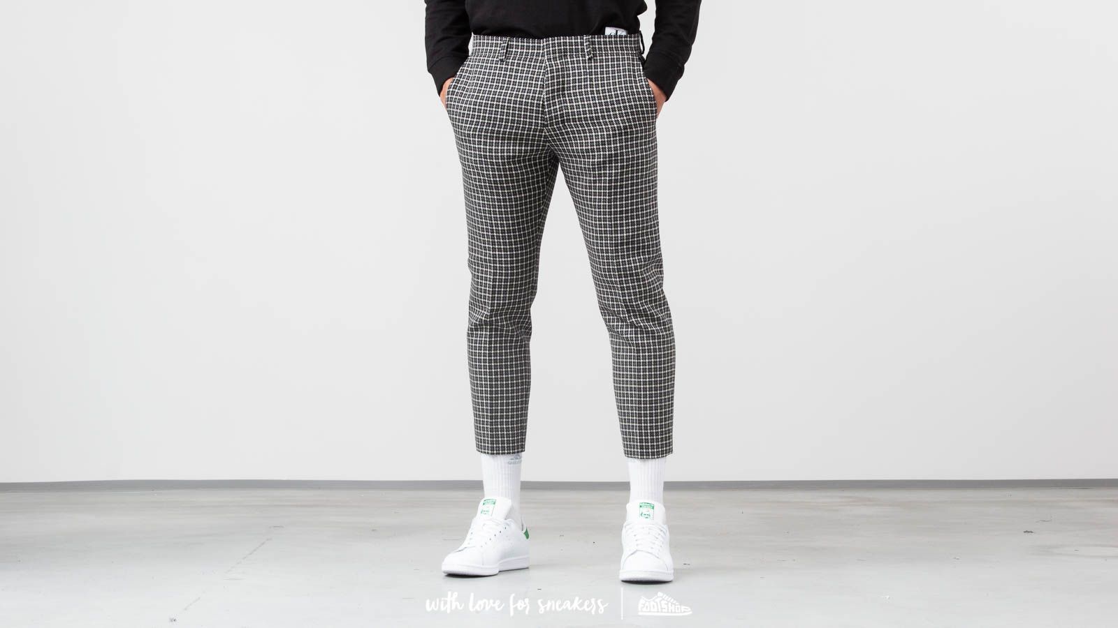 Pantalones alexandre mattiussi Cropped Trousers Grey/ Black