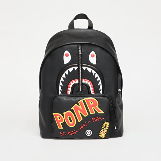 A Bathing Ape 2nd Shark Daypack Black