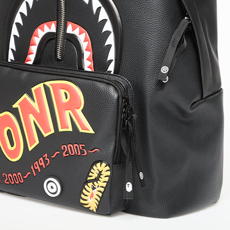 Men's backpacks A Bathing Ape 2nd Shark Daypack Black