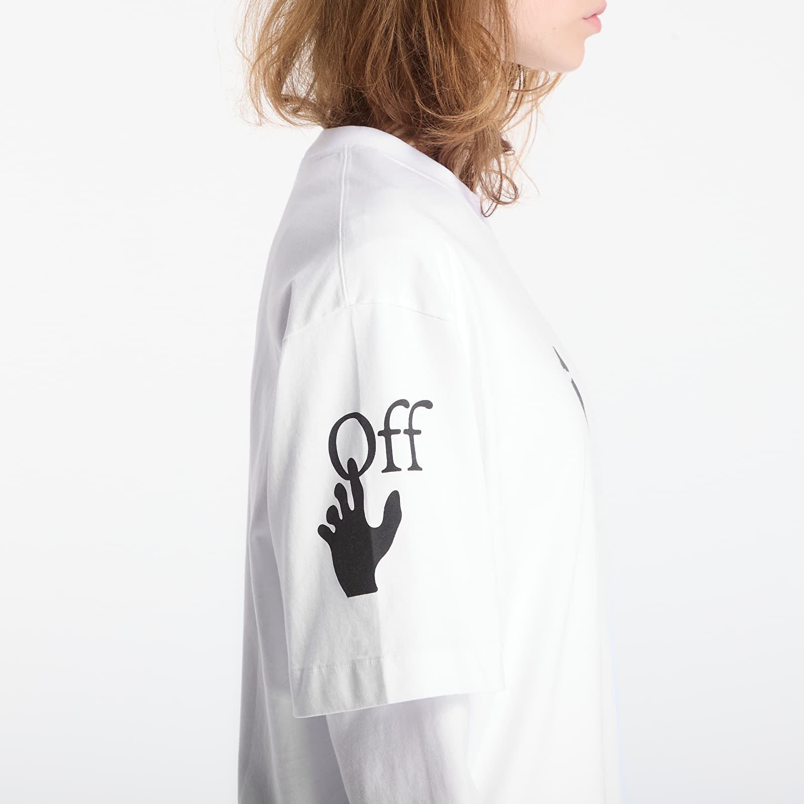T-shirts Off-White Swimming Logo Skate S/S Tee UNISEX White