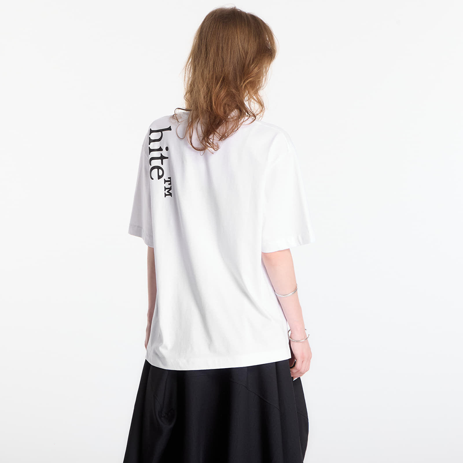 T-shirts Off-White Vertical Bookish Skate S/S Tee UNISEX White