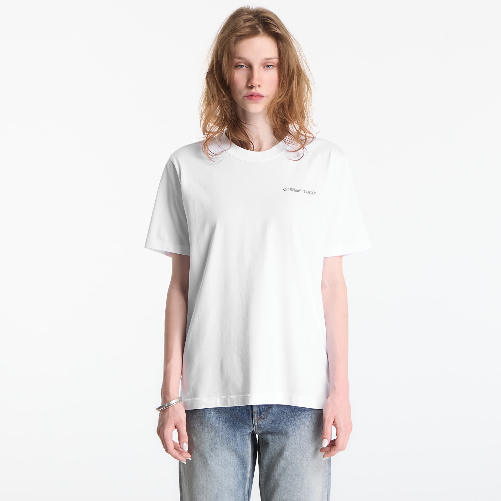 T-shirts Off-White Logo Quote Regular S/S Tee UNISEX White