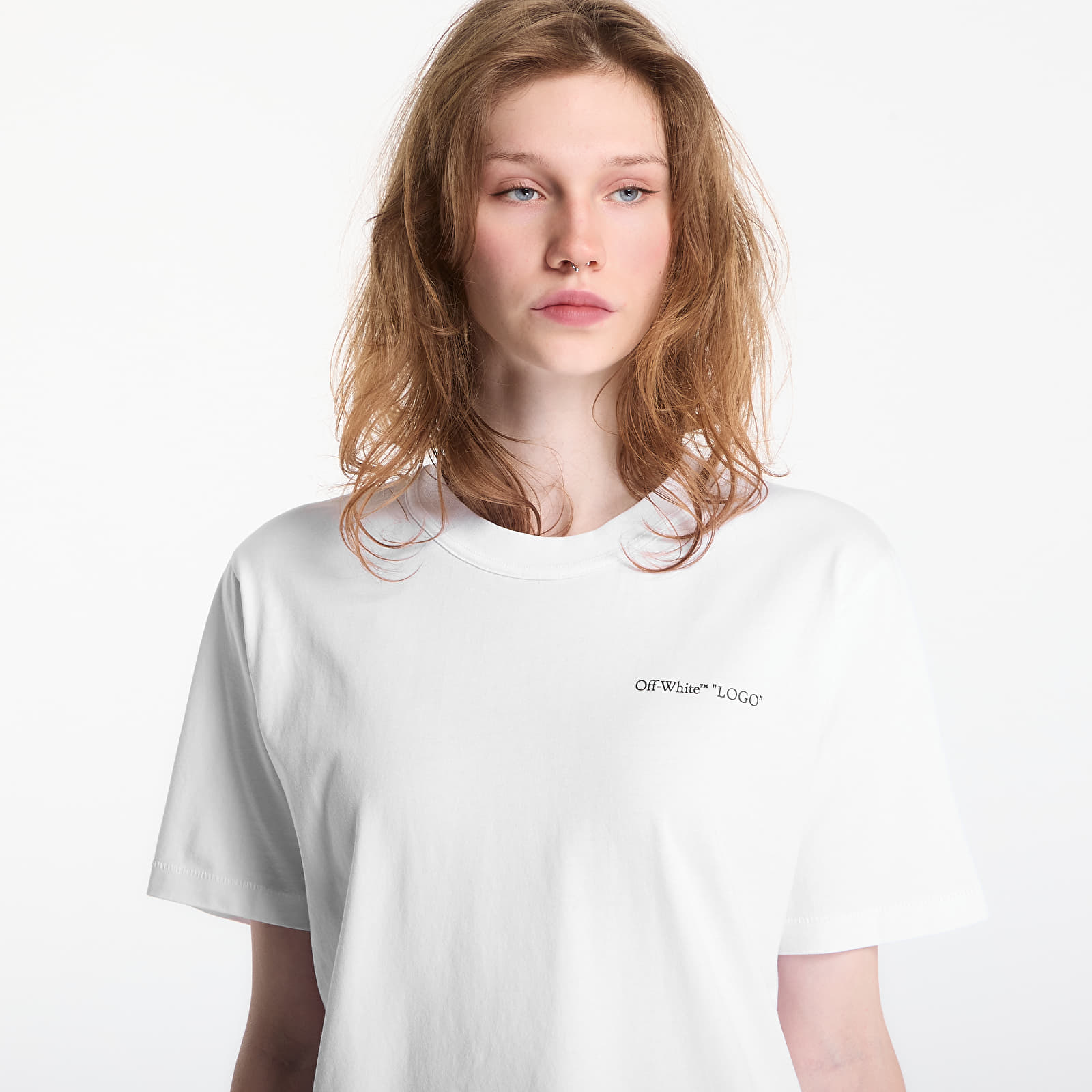 T-shirts Off-White Logo Quote Regular S/S Tee UNISEX White