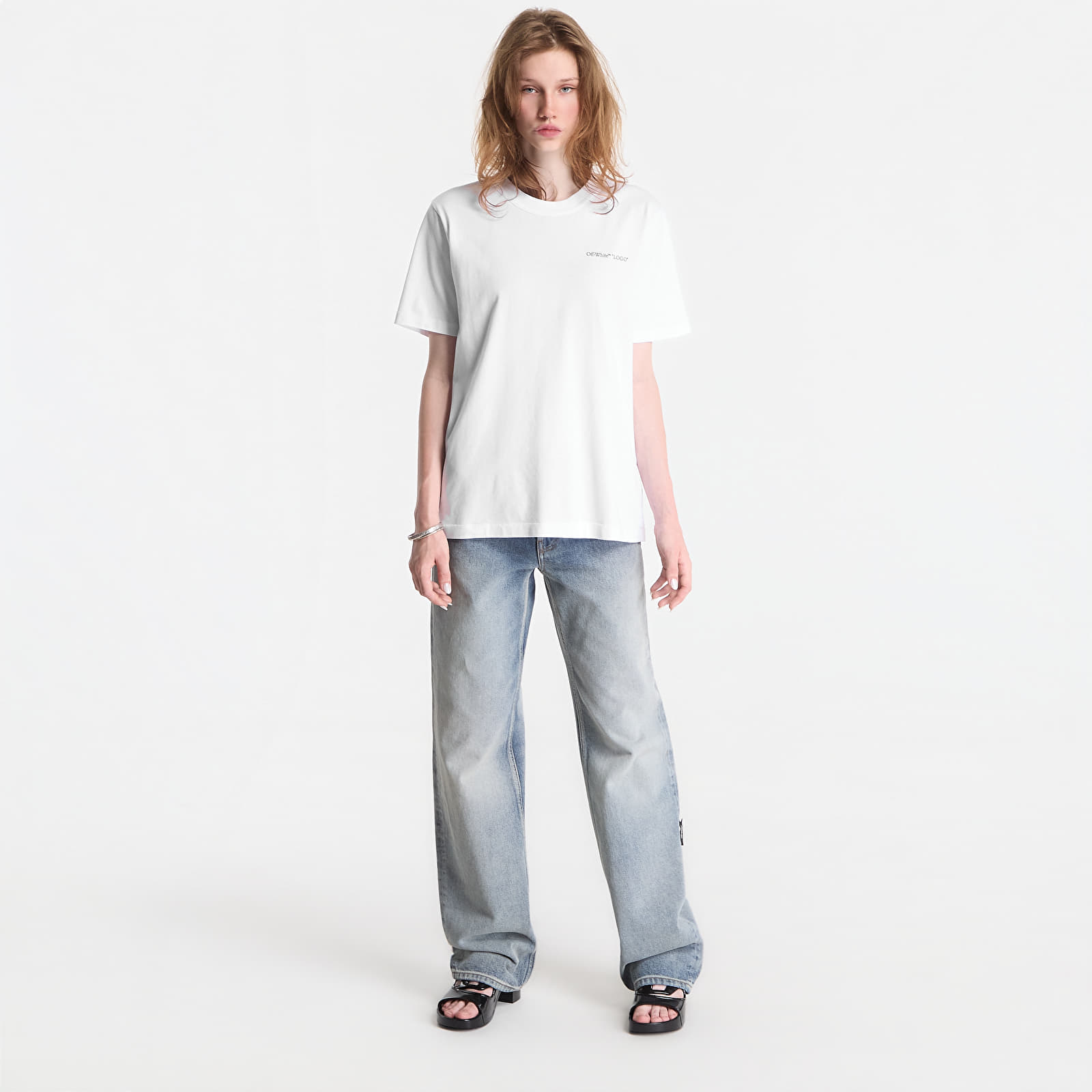 T-shirts Off-White Logo Quote Regular S/S Tee UNISEX White