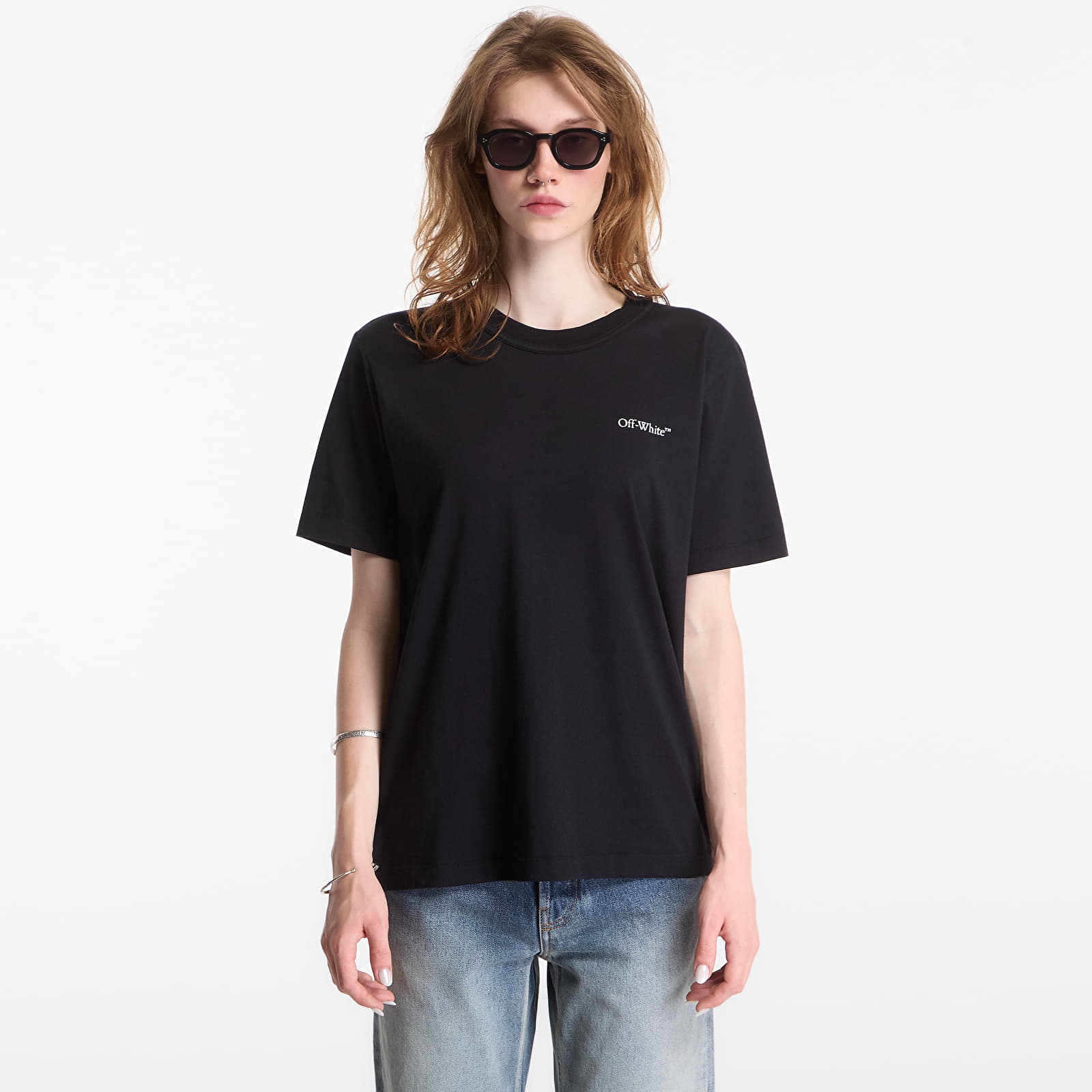 T-shirts Off-White Small Bookish Regular S/S Tee UNISEX Black
