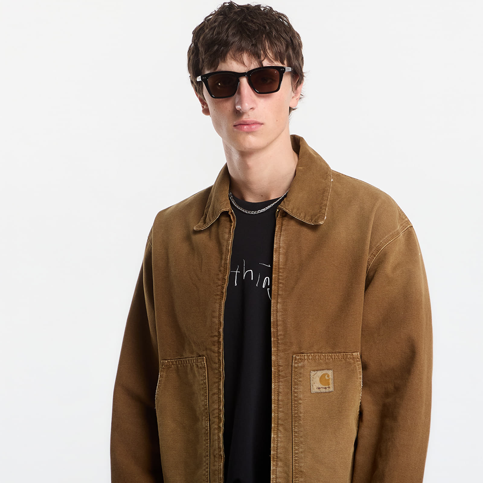 Vestes  Carhartt WIP OG Arcan Jacket UNISEX Hamilton Brown/ Hamilton Brown Destroy Wash