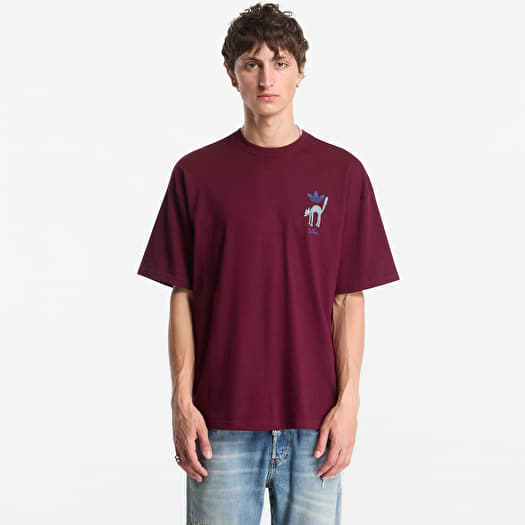 Camiseta adidas Snowball Graphic Oversized T-shirt Maroon