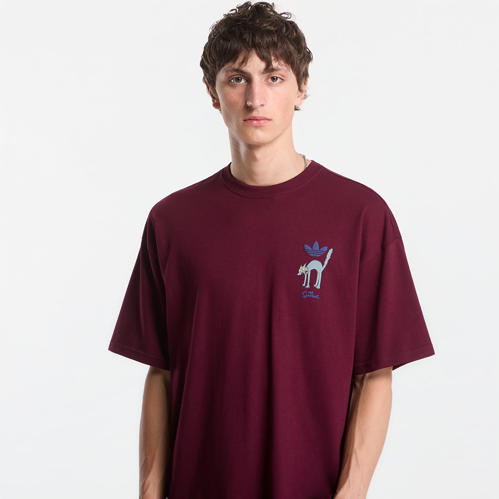 Camisetas adidas Snowball Graphic Oversized T-shirt Maroon