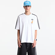 adidas Little Santas Helper Graphic Oversized T-shirt White