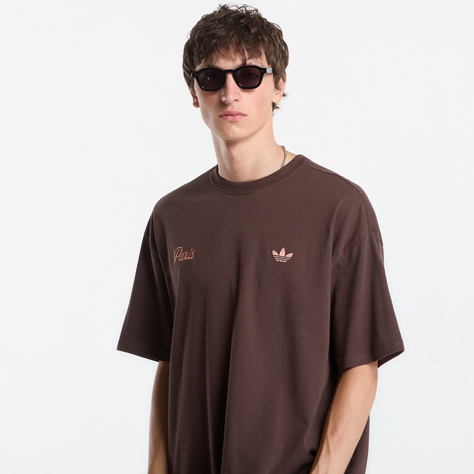 T-shirts adidas Paris GFX Tee Brown