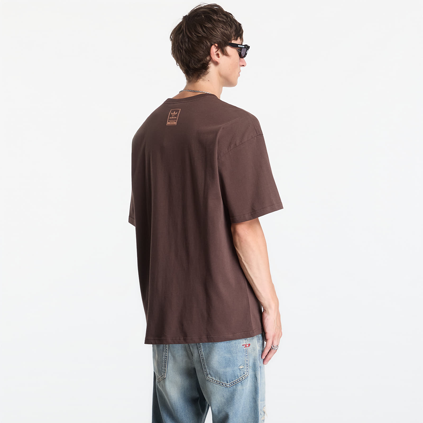T-shirts adidas Paris GFX Tee Brown