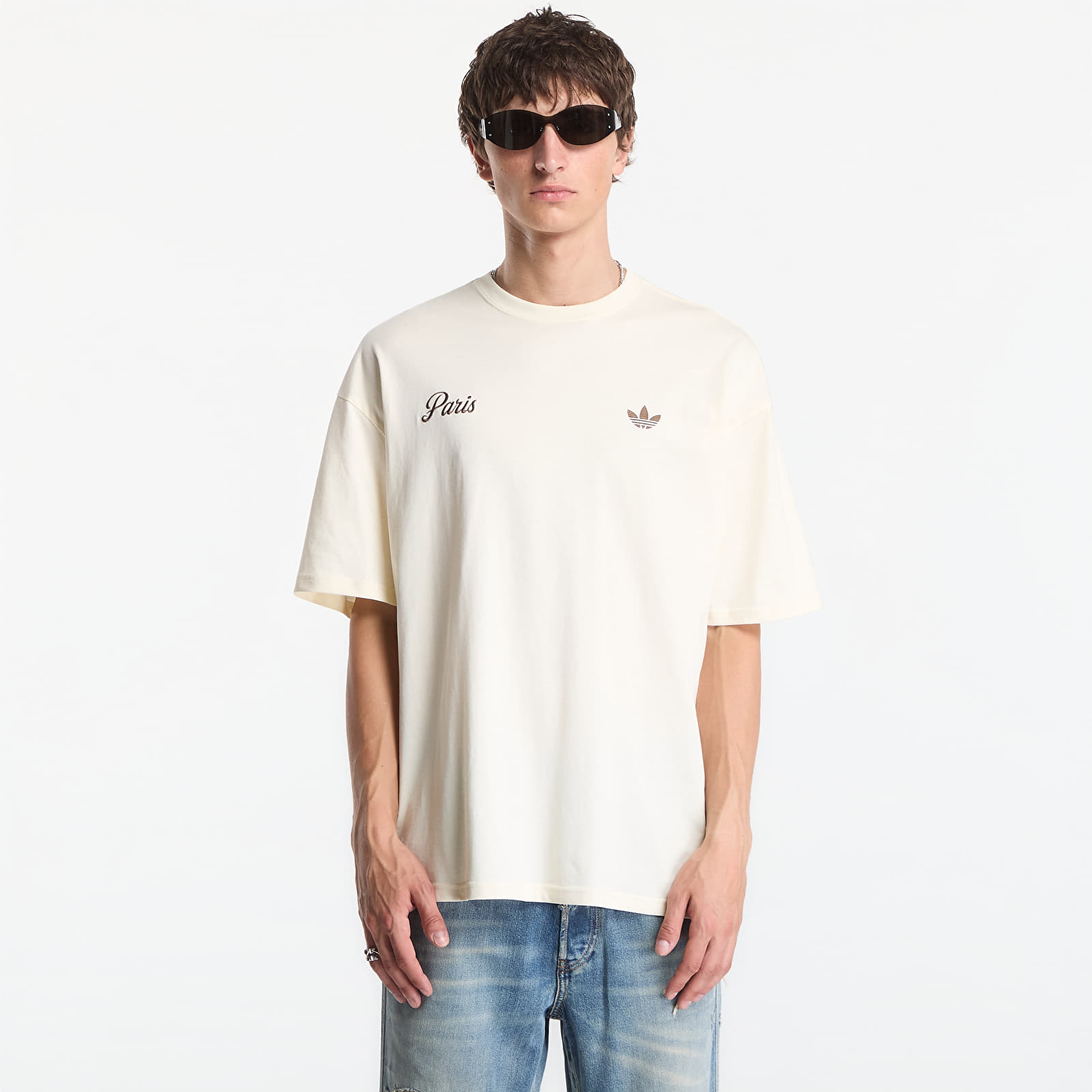 T-shirts adidas Paris GFX Tee Cream White