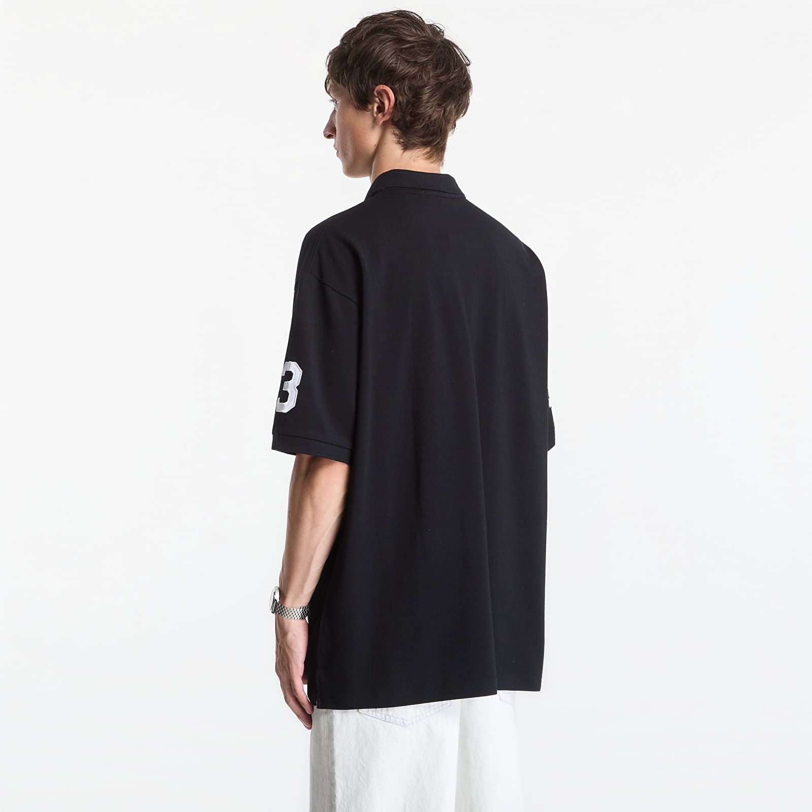 T-shirts A Bathing Ape Large Ape Head Relaxed Fit Polo UNISEX Black