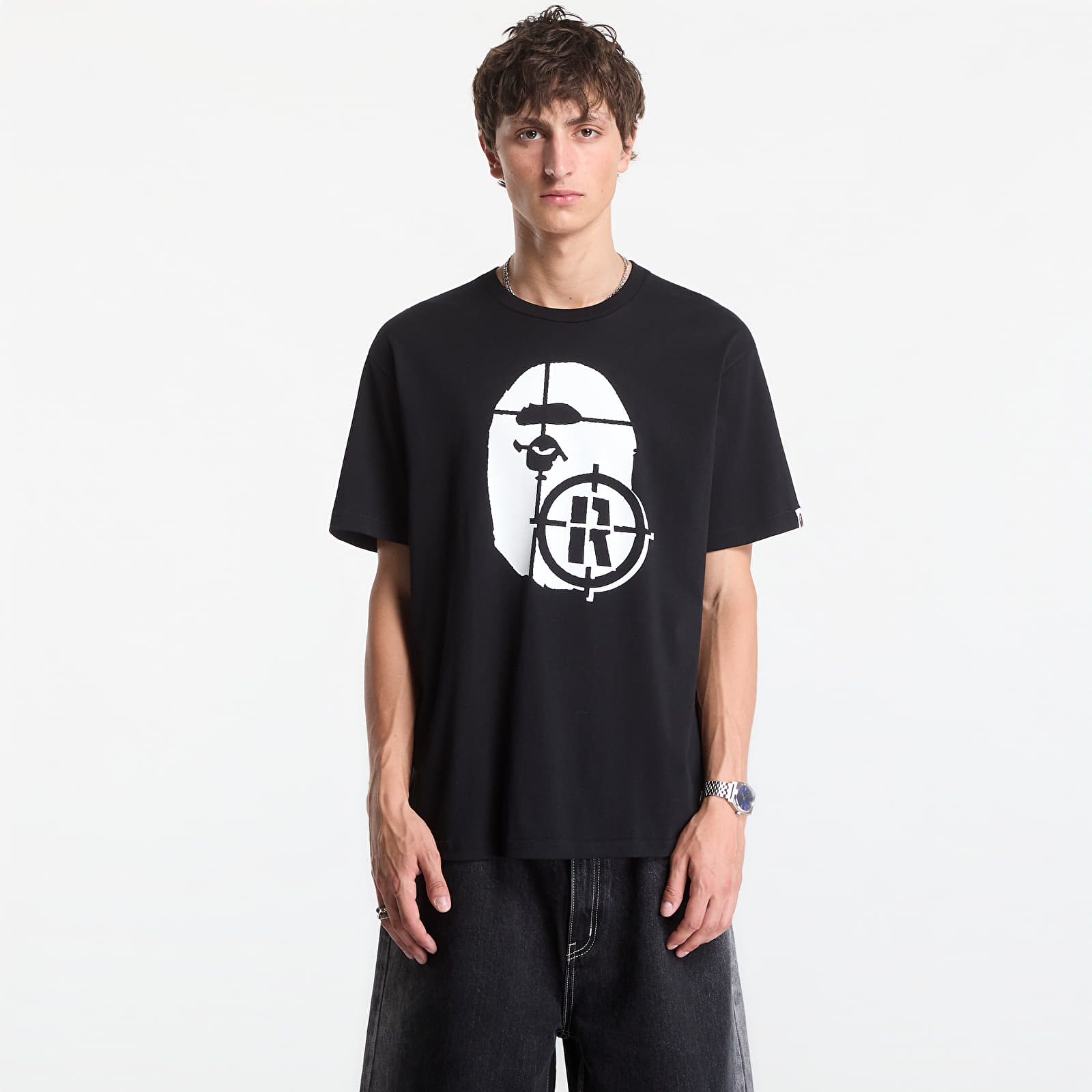 T-shirts  A Bathing Ape Hunting Ape Head Tee UNISEX Black