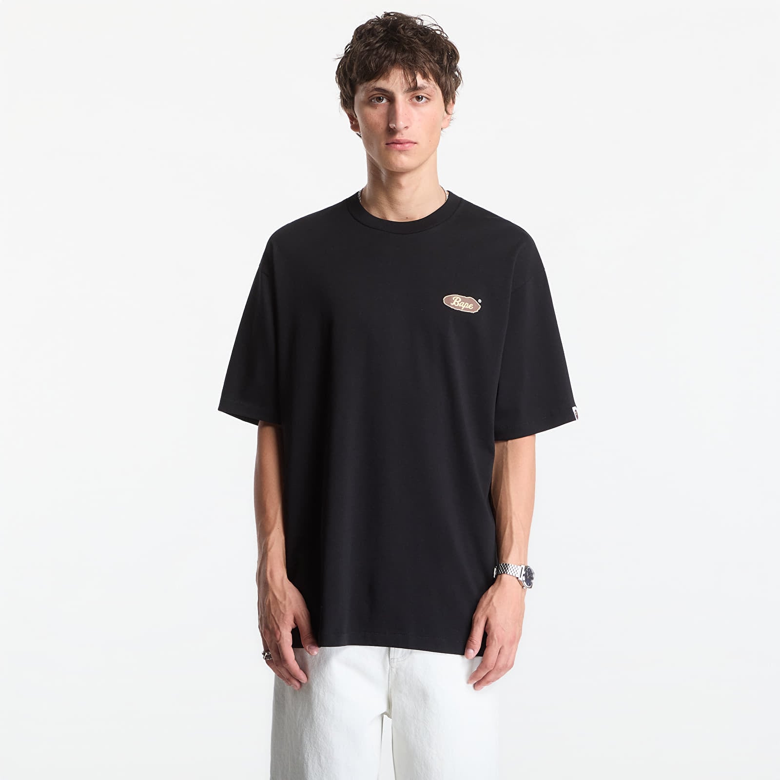 T-shirts  A Bathing Ape Skateboard Bape Logo Relaxed Fit Tee UNISEX Black
