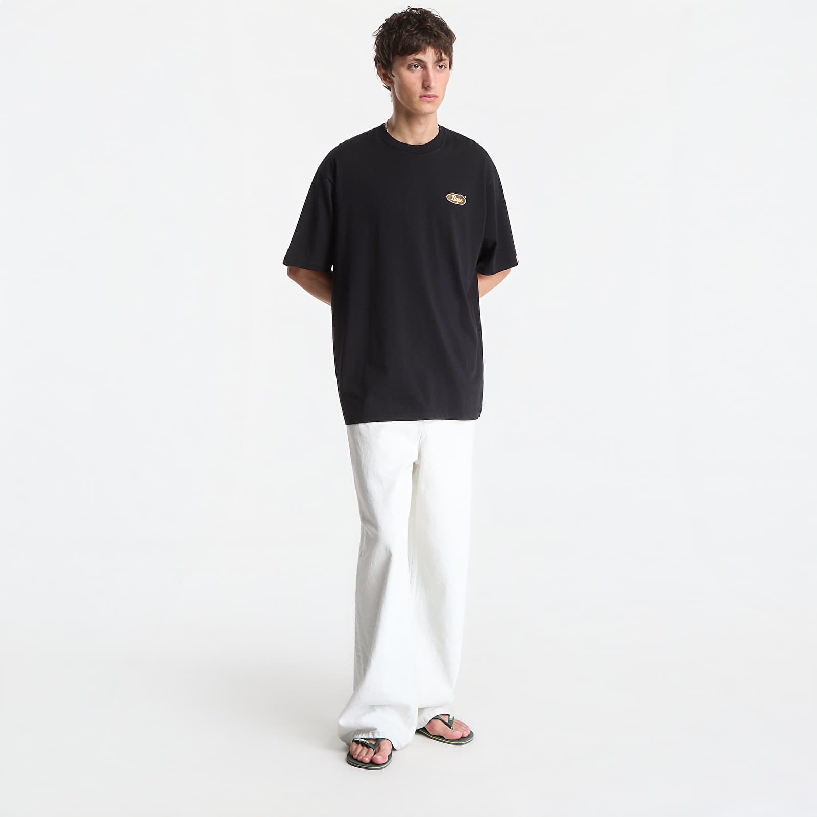 T-shirts  A Bathing Ape Skateboard Bape Logo Relaxed Fit Tee UNISEX Black